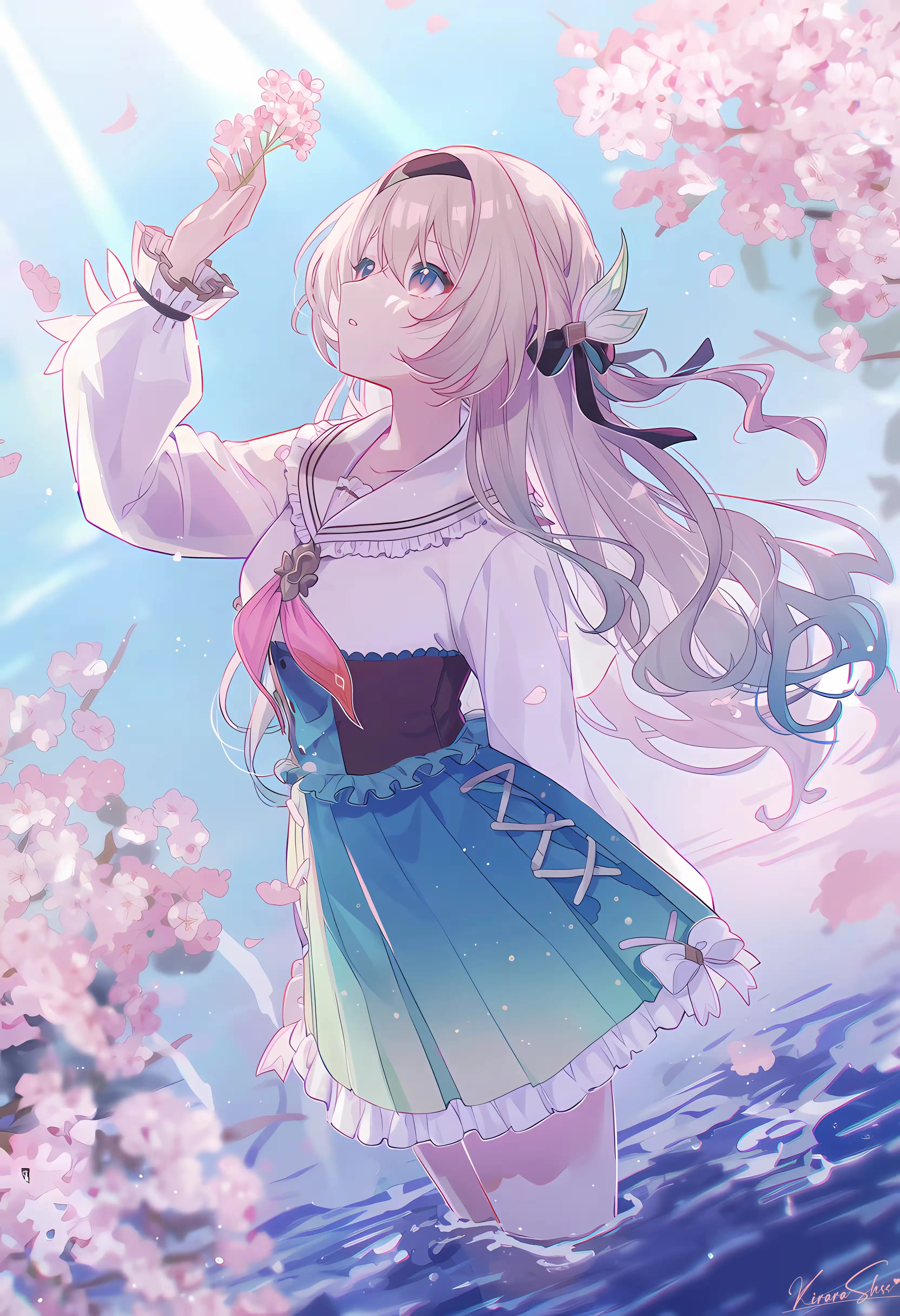 Mobile background image of the blog